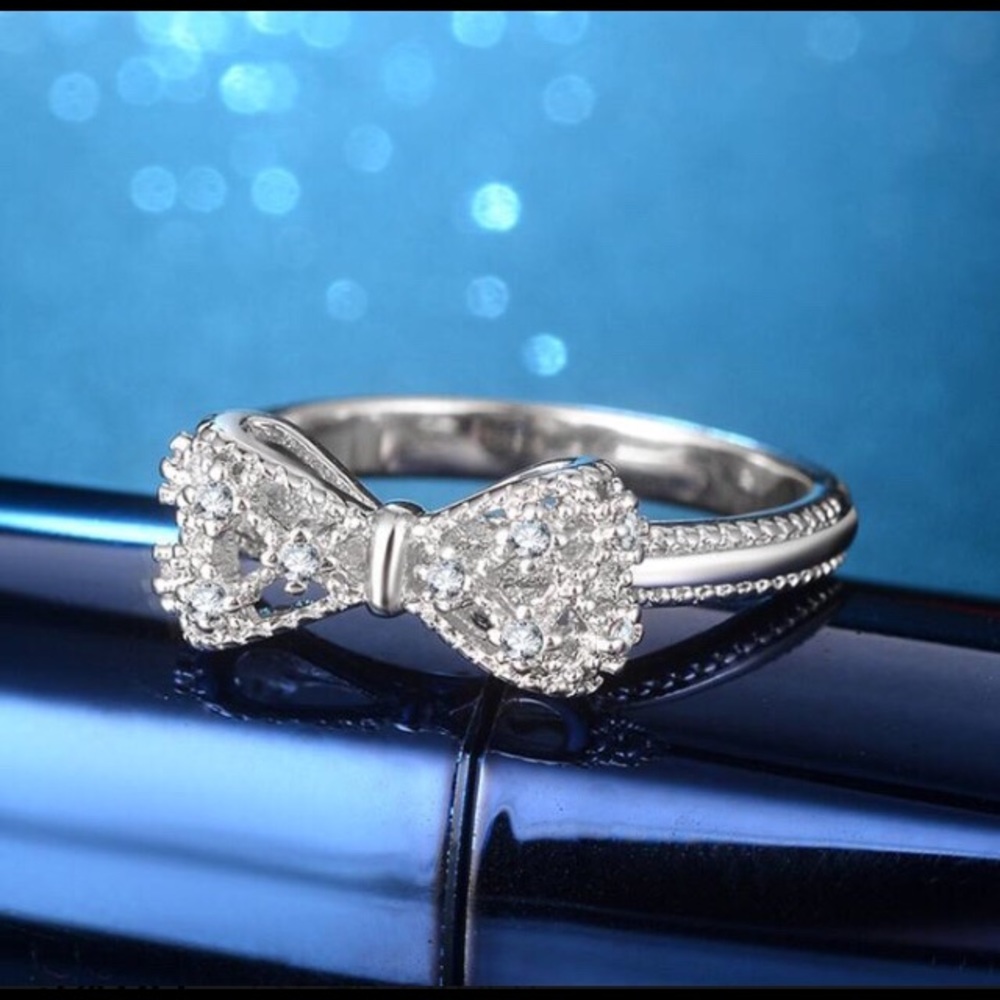 beautiful flower Sterling silver ring